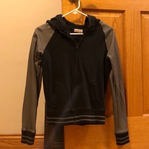 So zip up fashion jacket/hoodie